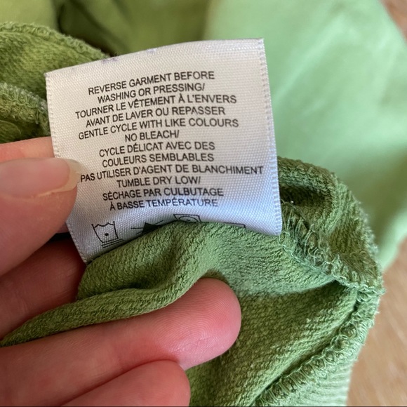 Roots Cinch Zip-Up Sweatshirt in Guacamole Green - Picture 10 of 15